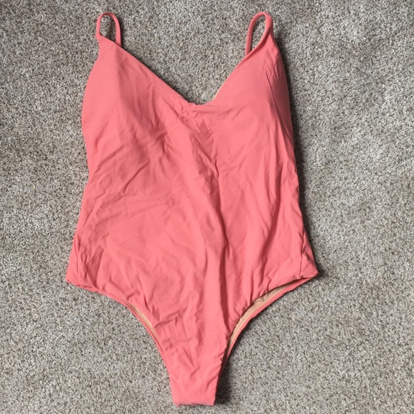 J Crew ruched back one piece swim suit, never worn - Picture 3 of 5